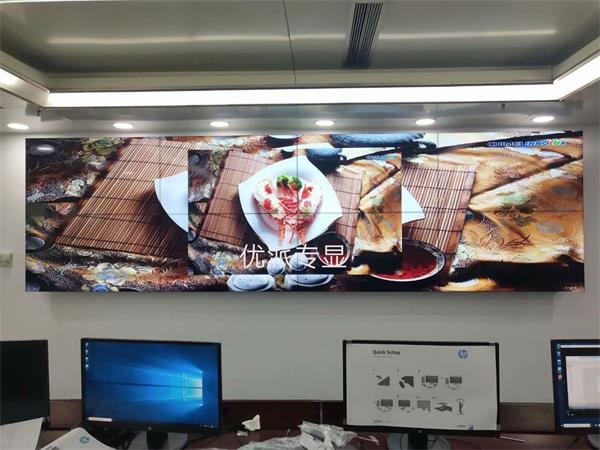 广州某机场指挥调度中心采用优派专显55寸液晶拼接屏